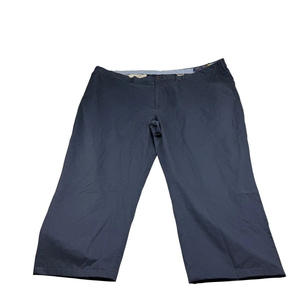 Polo Ralph Lauren Mens Stretch Classic Fit Chino Pants Navy Blue 56x30 2321